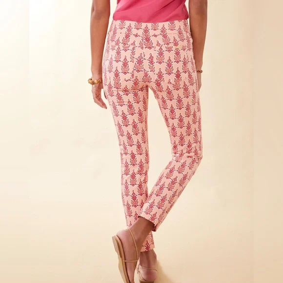 Spartina Maren Pull-On Pant Callawassie Blooms Size Large NWOT - Picture 2 of 12